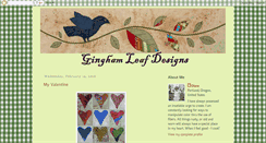 Desktop Screenshot of ginghamleaf.com